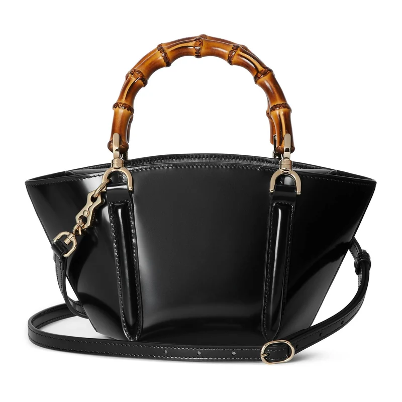 Gucci Handtasche Damen Bamboo Basket Schwarz 805832 AADVW 1000