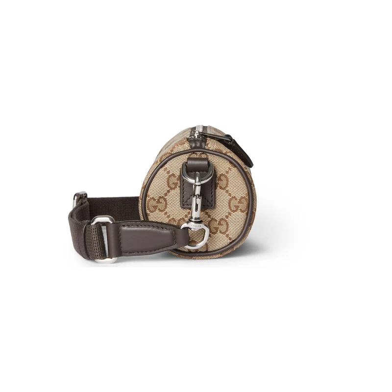 Gucci Umhängetasche Herren GG Canvas Mini Cylinder Bag Beige 834269-FAE0N-9750