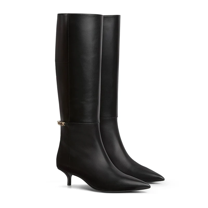 Gucci Damen Signoria Kniehoher Stiefel Schwarz 794392-AADRK-1000