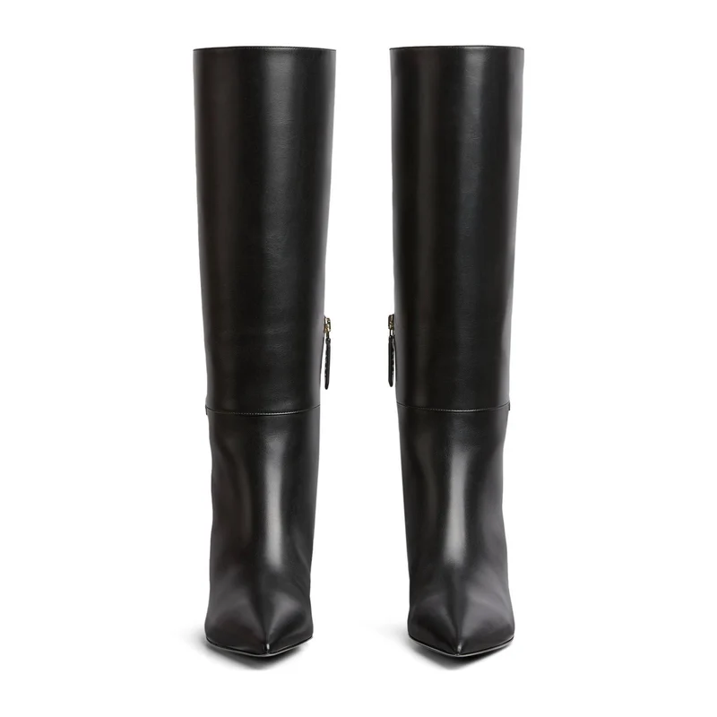 Gucci Damen Signoria Kniehoher Stiefel Schwarz 794392-AADRK-1000