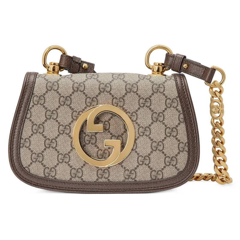 Gucci Schultertasche Damen Gucci Blondie Small Shoulder Bag Beige 724645 K9GSG 8367