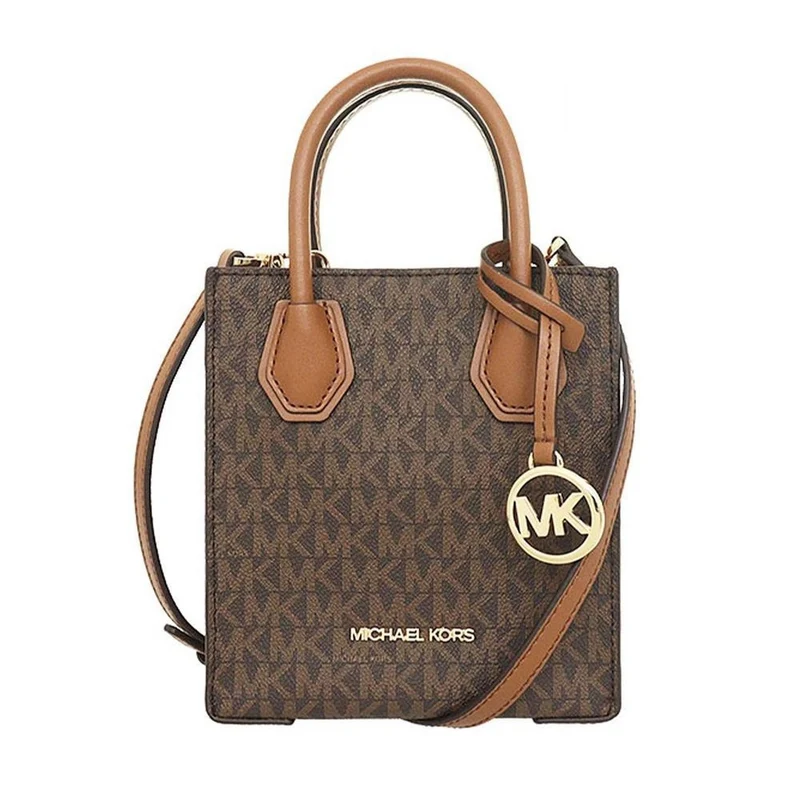 Michael Kors Crossbody Tasche Damen Mercer Extra Small Braun 35T1GM9C0I-BROWN