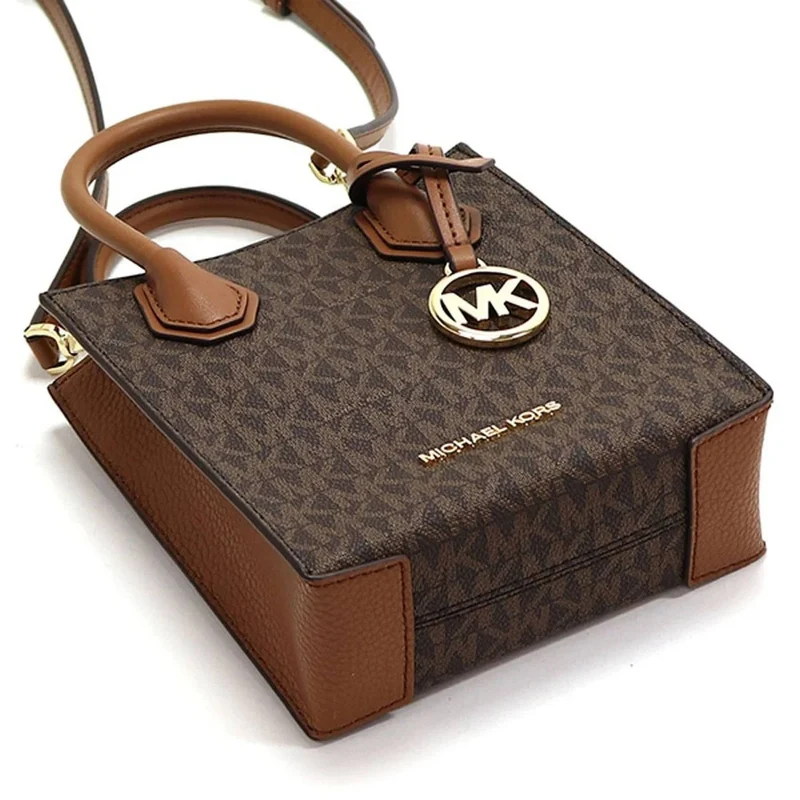 Michael Kors Crossbody Tasche Damen Mercer Extra Small Braun 35T1GM9C0I-BROWN