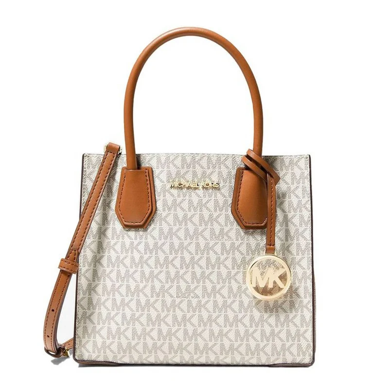 Michael Kors Crossbody Tasche Damen Mercer Medium Vanilla 35S1GM9M2B