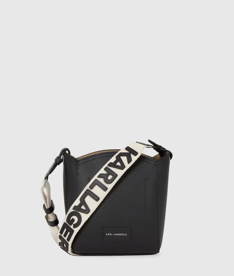 Karl Lagerfeld Schultertasche Damen K Circle Schwarz A4W30067-999
