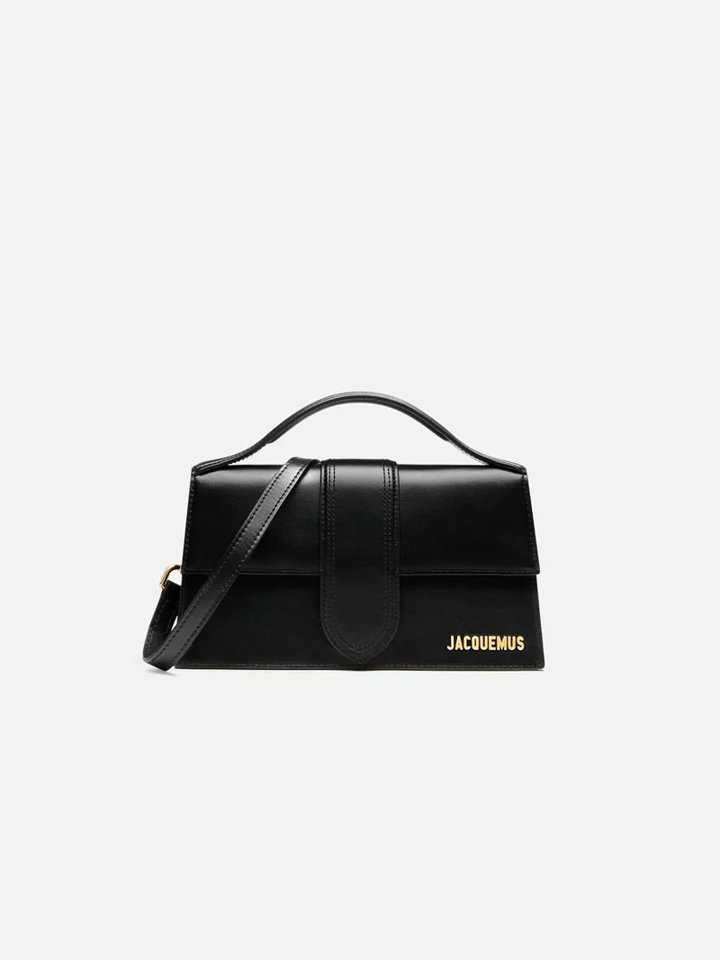 Jacquemus Handtasche Unisex Le Grand Bambino Schwarz Gold 213BA007-3000-990