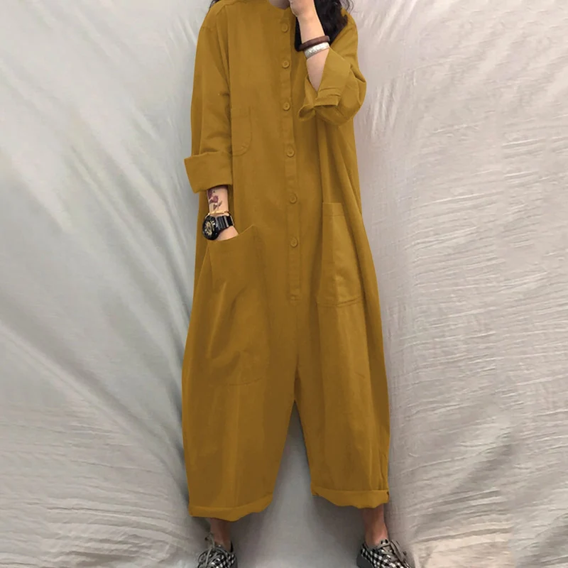 Damen Jumpsuit mit praktischen Taschen und lässigem Schnitt