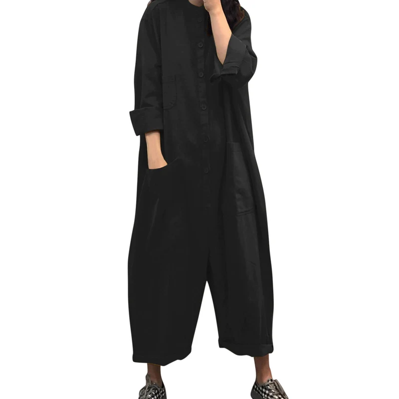 Damen Jumpsuit mit praktischen Taschen und lässigem Schnitt