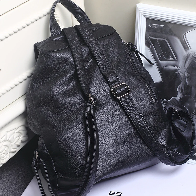 Damen Rucksack mit elegantem Kordelzug und strukturiertem Design Nord Taschen