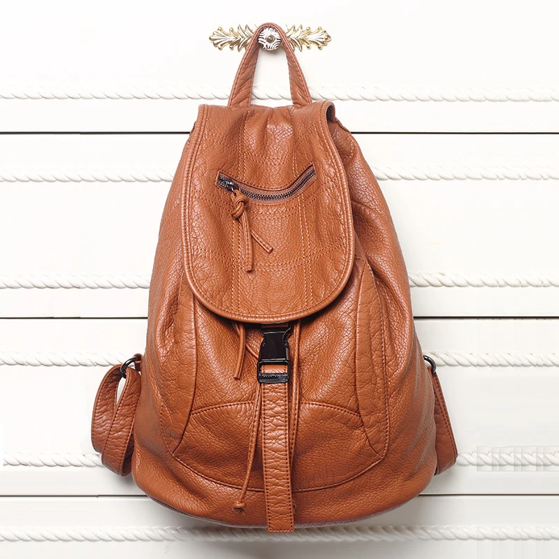 Damen Rucksack mit elegantem Kordelzug und strukturiertem Design Nord Taschen