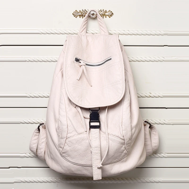 Damen Rucksack mit elegantem Kordelzug und strukturiertem Design Nord Taschen