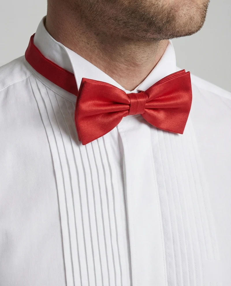 Herren elegantes Smokinghemd mit Biesenfront Avellé