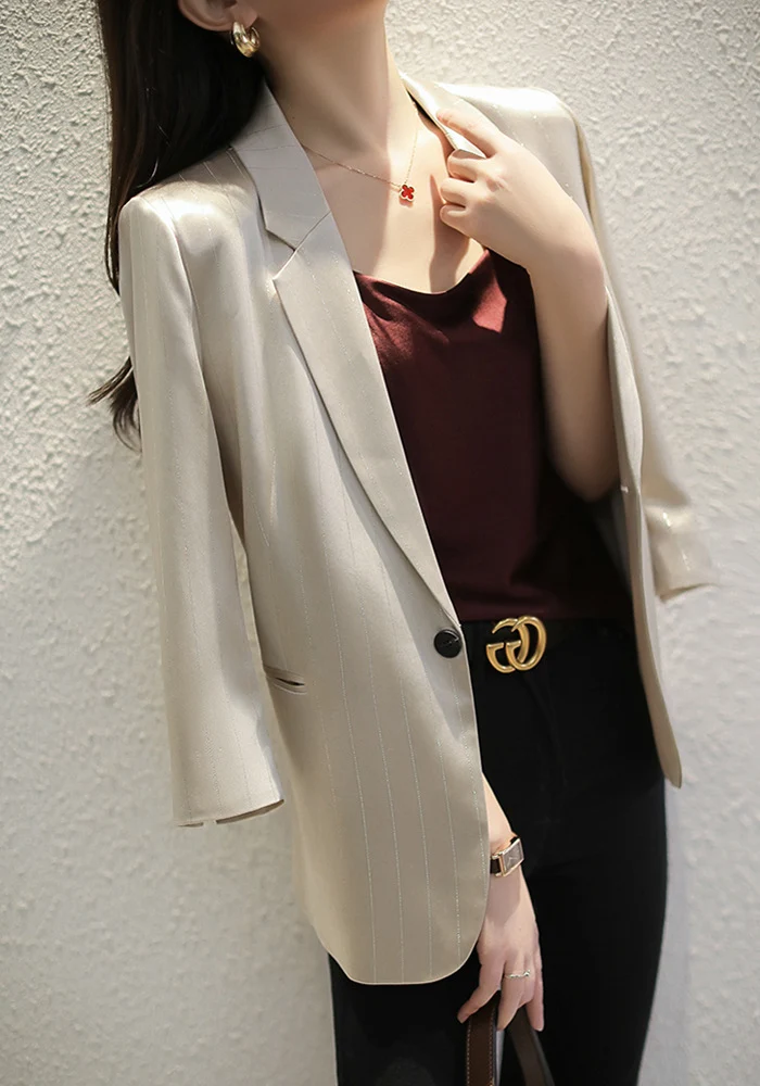 Damen Elegante und vielseitige Blazerjacke Nord Taschen