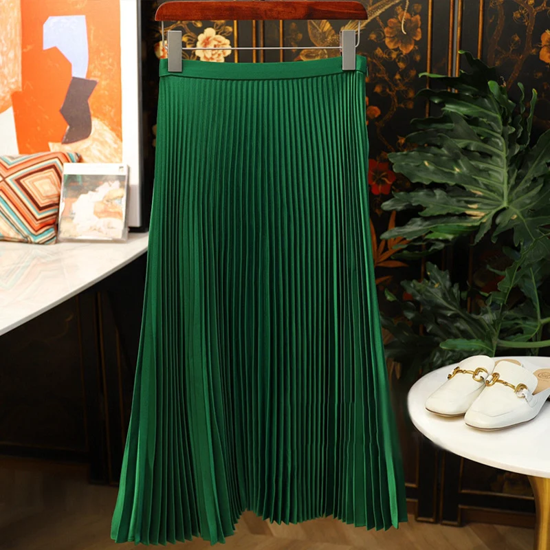 Damen Elegante und luftige Plissee-Rock Kombination Nord Taschen