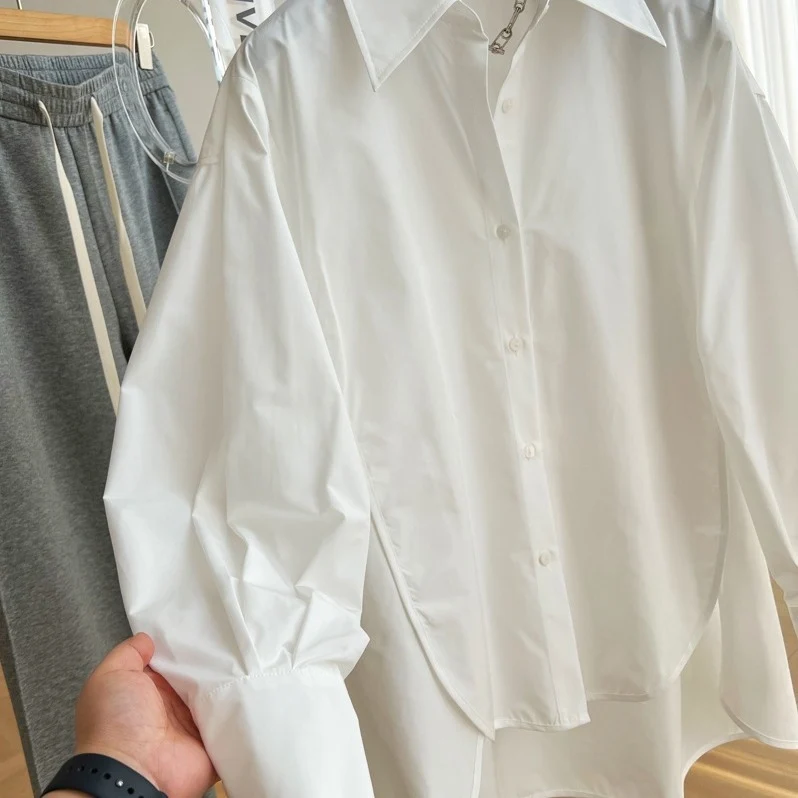 Damen Elegante und luftige Hemdbluse Nord Taschen
