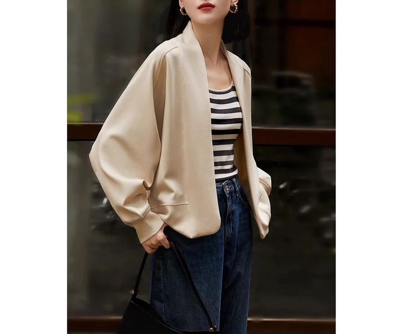 Damen Elegante und luftige Blazerjacke Nord Taschen