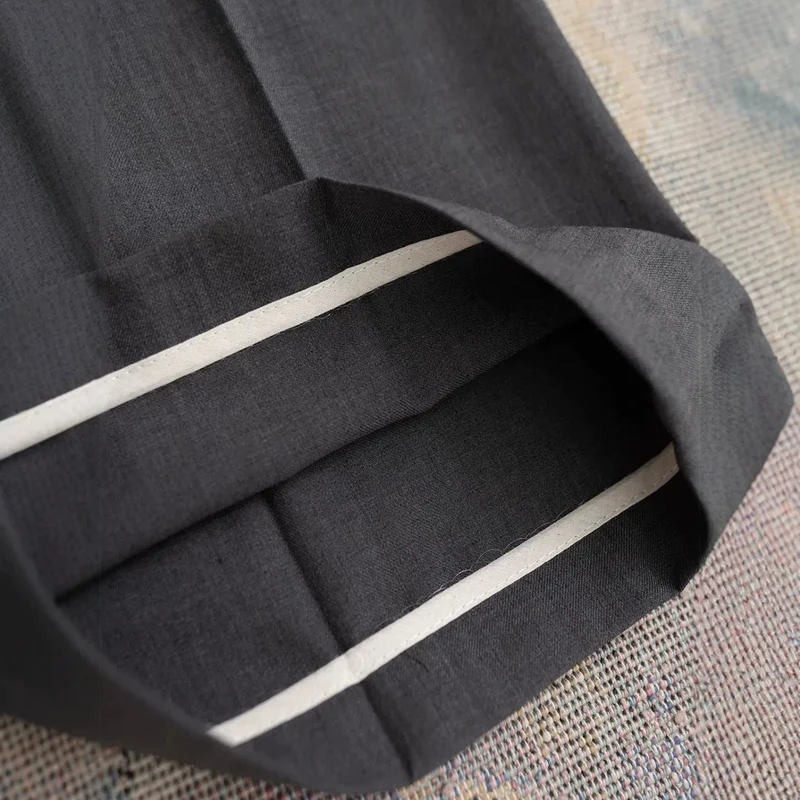 Damen Elegante und lockere Stoffhose Nord Taschen