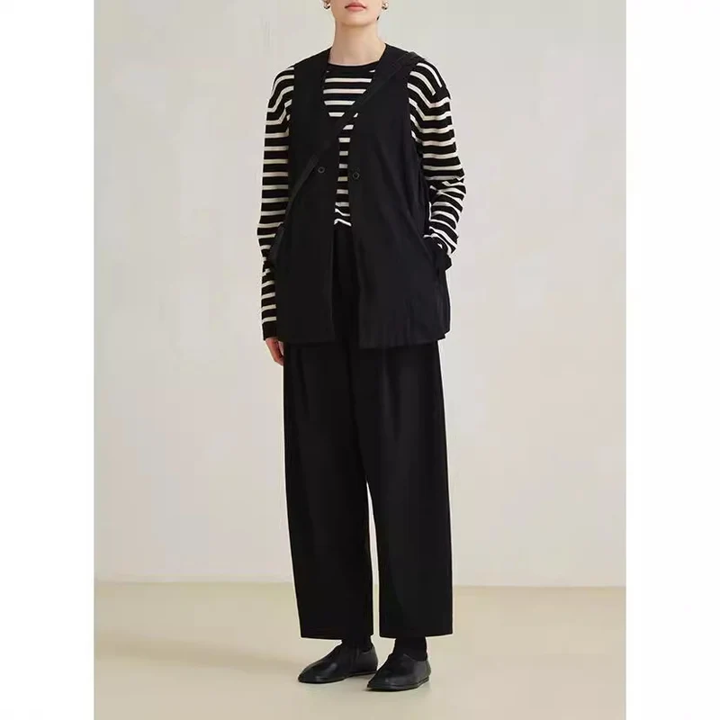 Damen Elegante und lockere Palazzo-Hose Nord Taschen