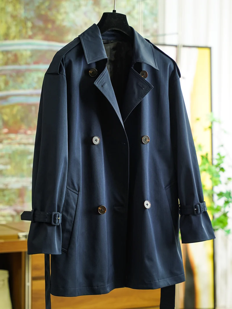 Damen Elegante und lässige Trenchjacke Nord Taschen
