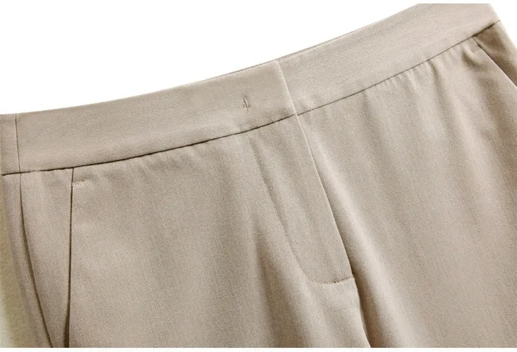 Damen Elegante und lässige Stoffhose Nord Taschen