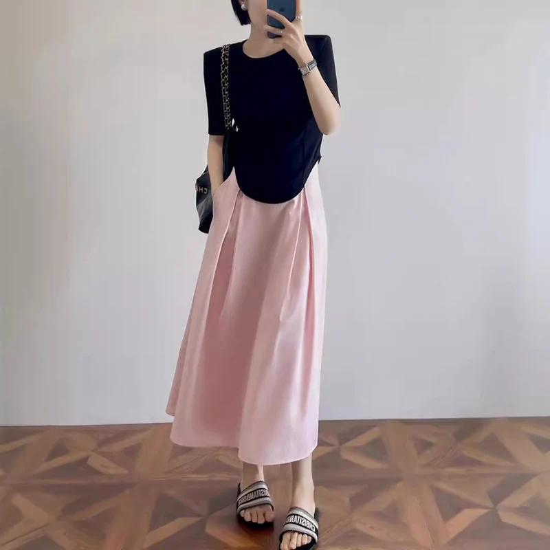Damen Elegante und lässige Midi-Bluse mit Knopfdetail Nord Taschen