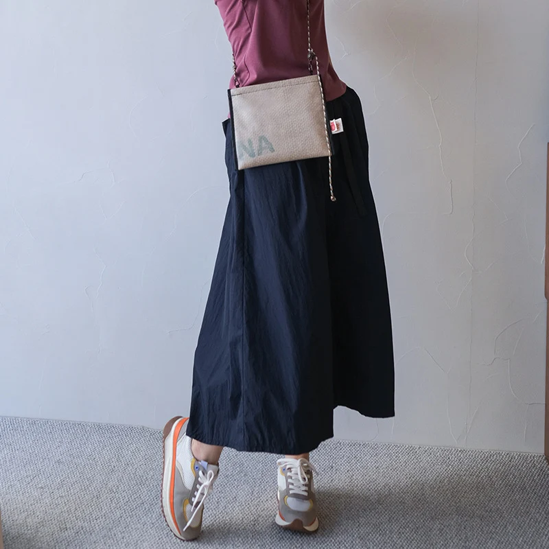 Damen Elegante und lässige Maxiskirt Nord Taschen
