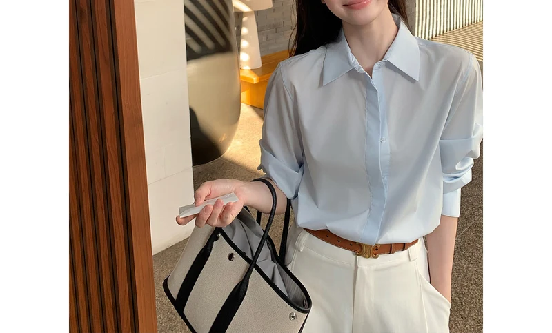 Damen Elegante und lässige Bluse Nord Taschen