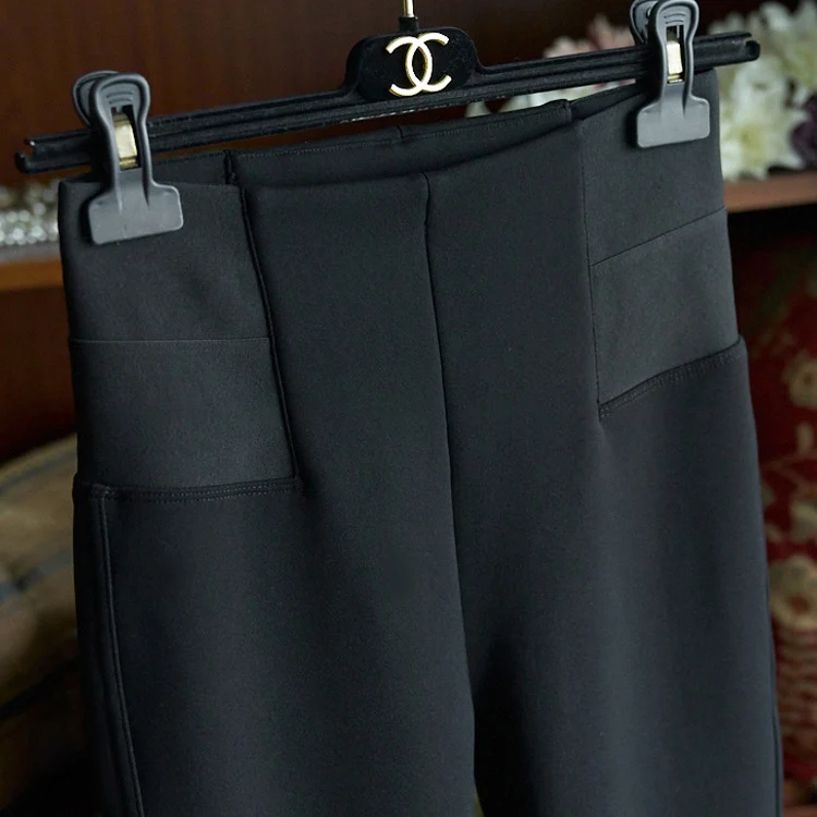 Damen Elegante und hoch taillierte Leggings Nord Taschen