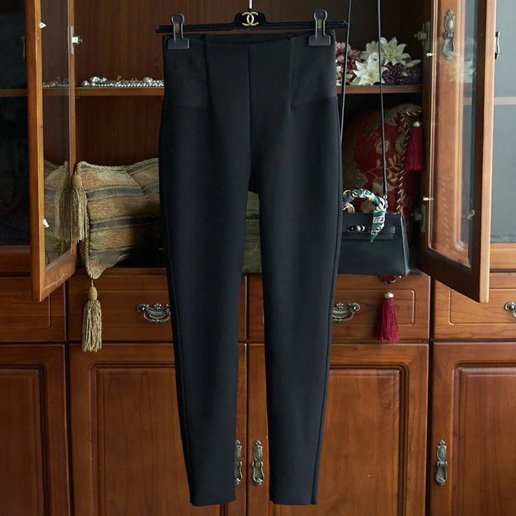 Damen Elegante und hoch taillierte Leggings Nord Taschen
