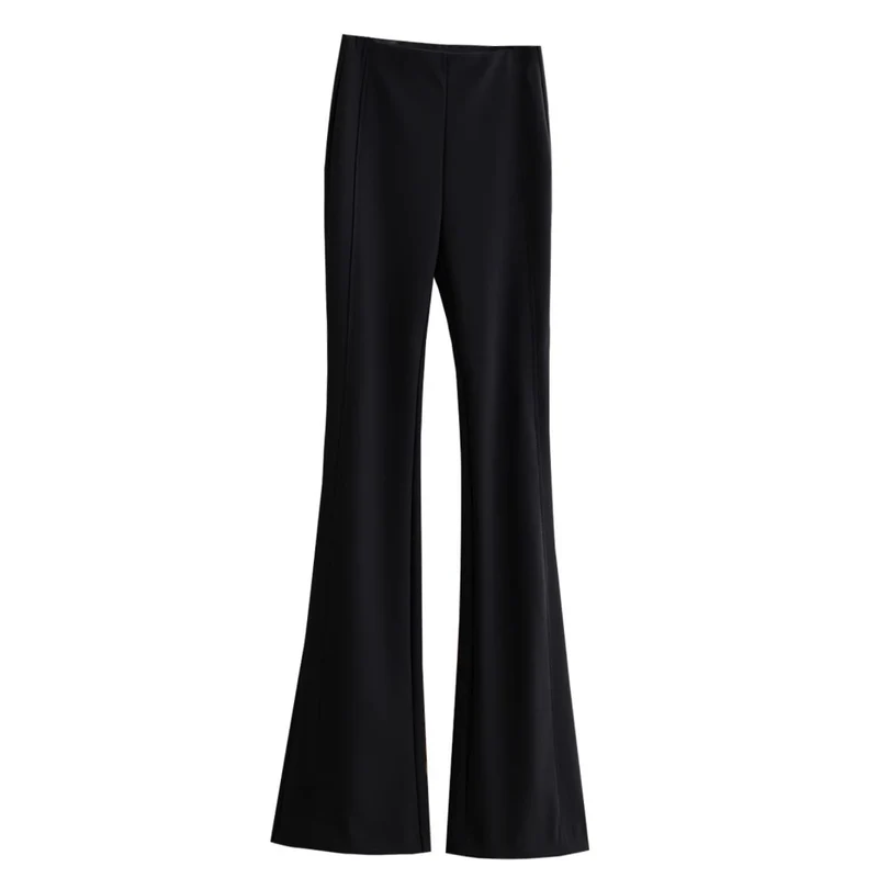 Damen Elegante und figurbetonte Palazzo-Hose Nord Taschen