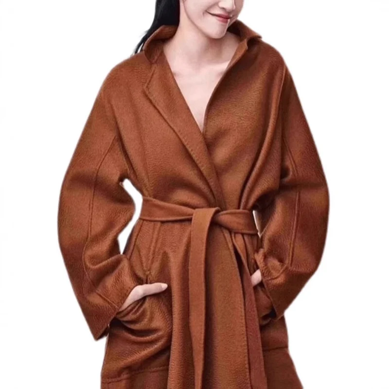 Damen Elegante und bequeme Wickeljacke Nord Taschen