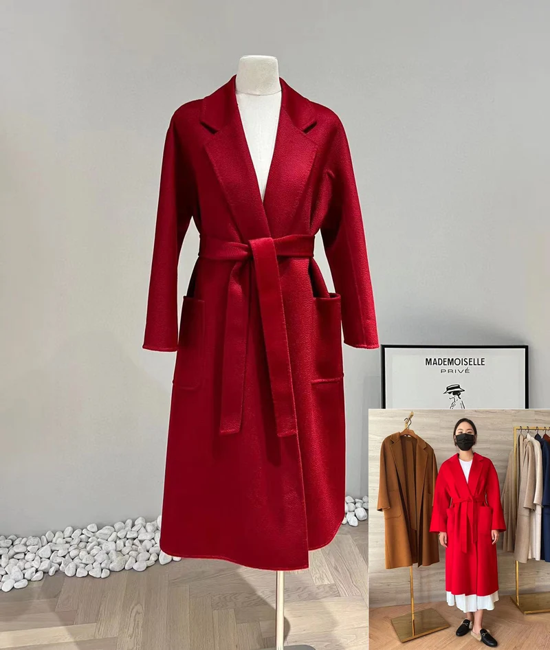 Damen Elegante und bequeme Wickeljacke Nord Taschen