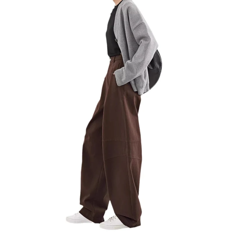 Damen Elegante und Bequeme weite Hosen Nord Taschen