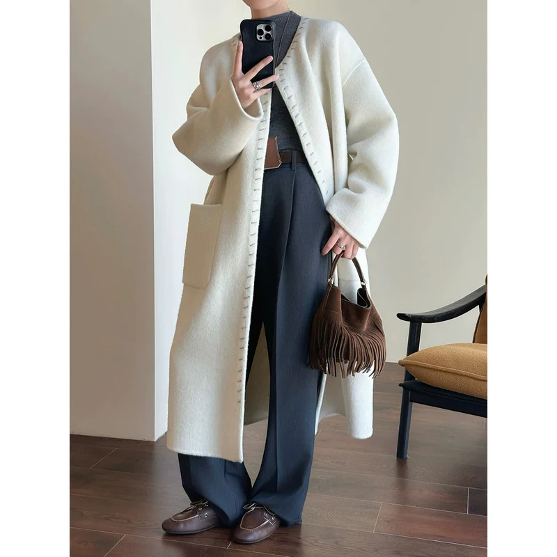 Damen Elegante und bequeme weite Anzughose Nord Taschen