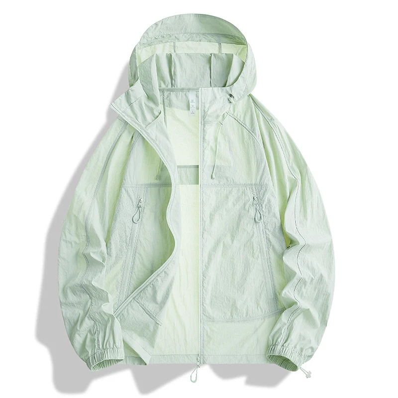Herren Ultraleichte Kapuzen‑Windjacke mit Packfunktion, Meshfutter & Reißverschlusstaschen Nord Taschen