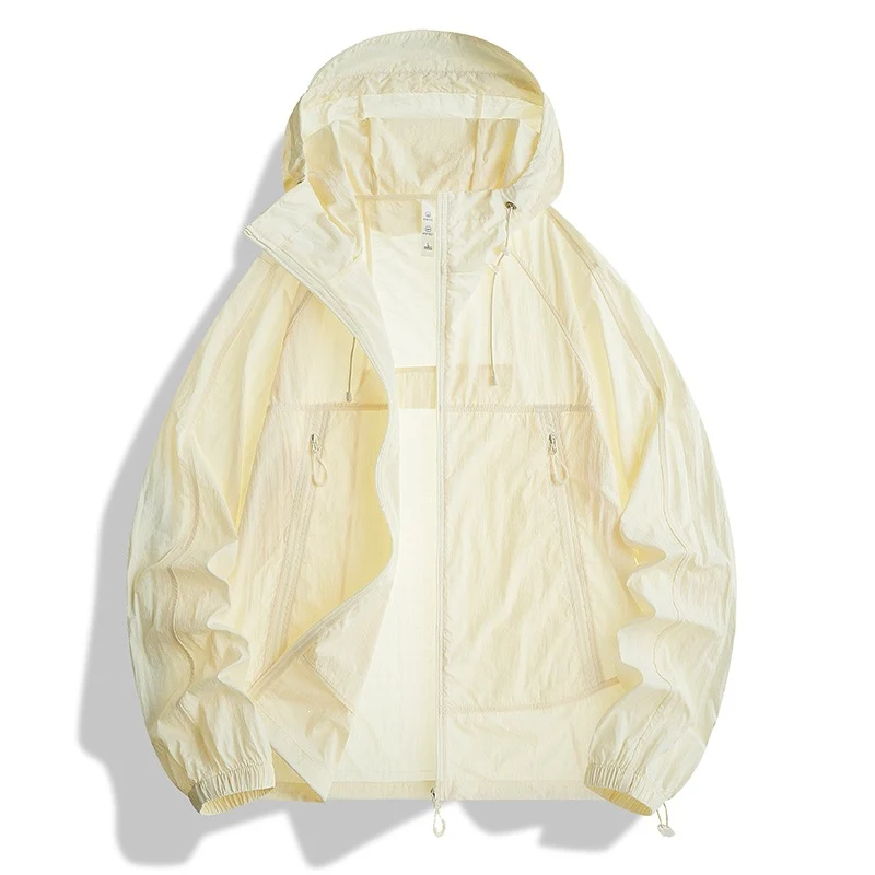 Herren Ultraleichte Kapuzen‑Windjacke mit Packfunktion, Meshfutter & Reißverschlusstaschen Nord Taschen