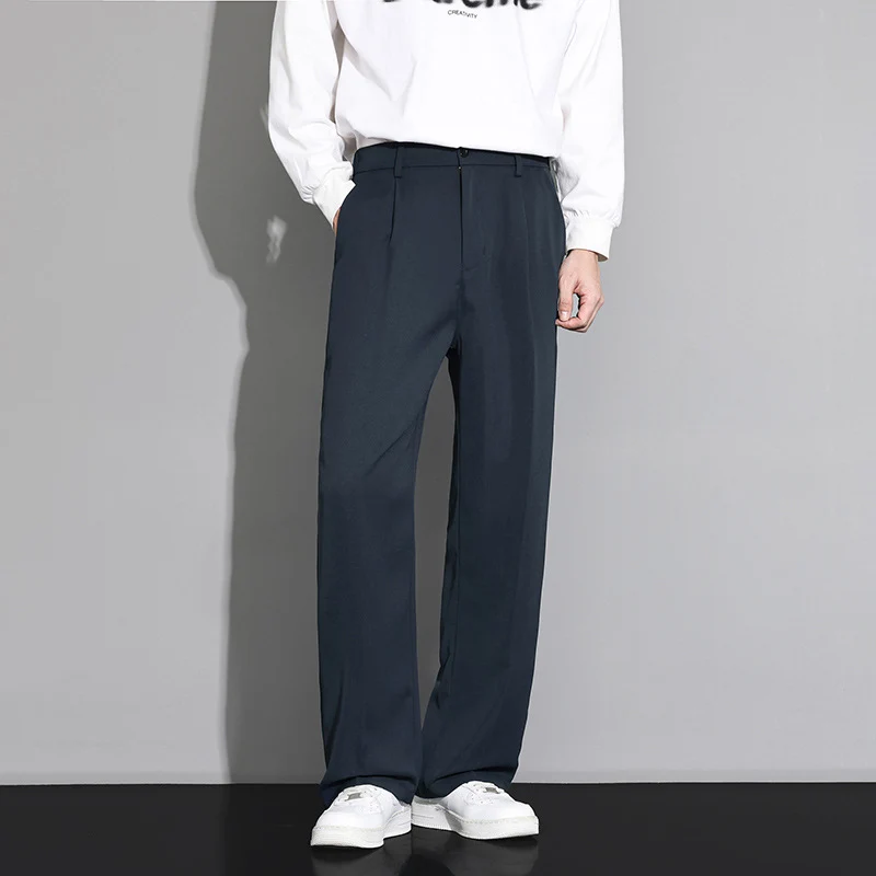 Herren Elegante und bequeme Bundfalten-Hose