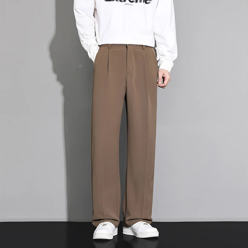 Herren Elegante und bequeme Bundfalten-Hose