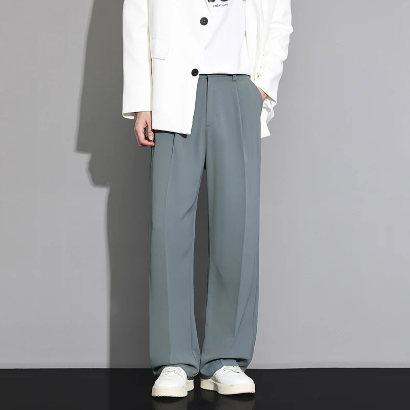 Herren Elegante und bequeme Bundfalten-Hose