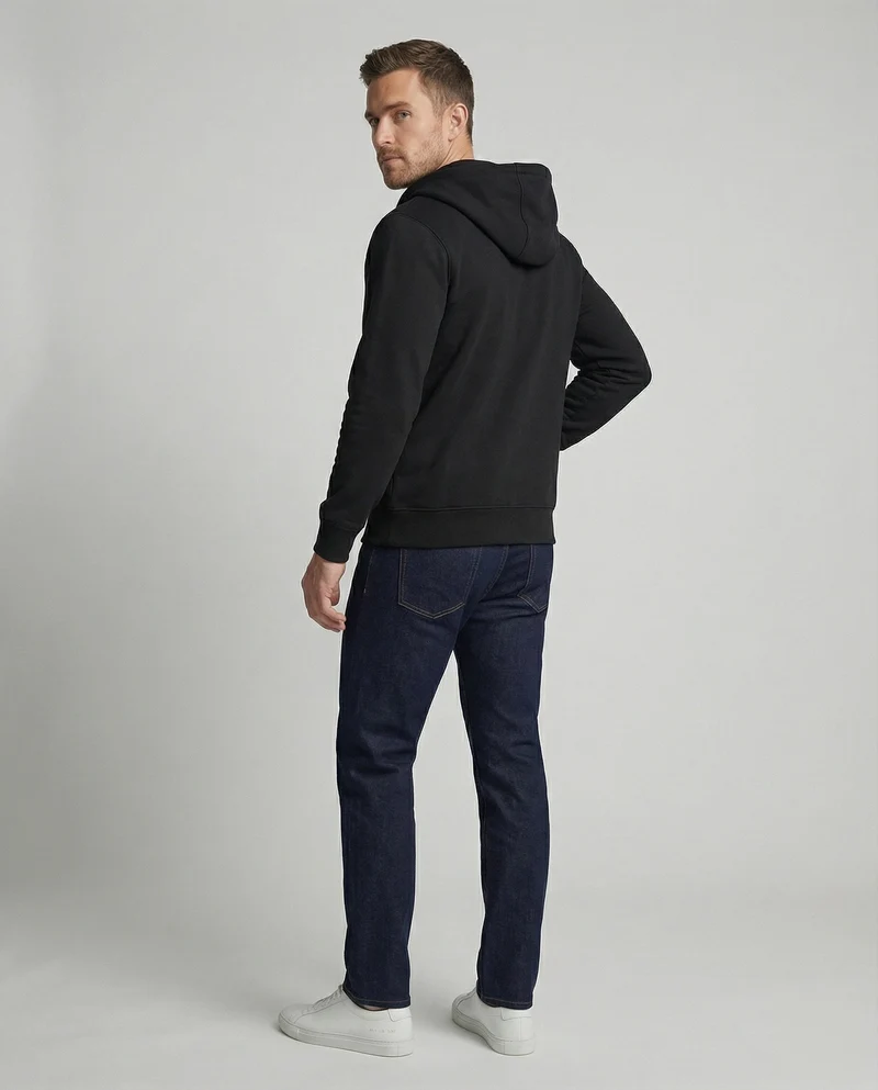 Unisex Oversize-Kapuzenjacke Teddy Reißverschluss