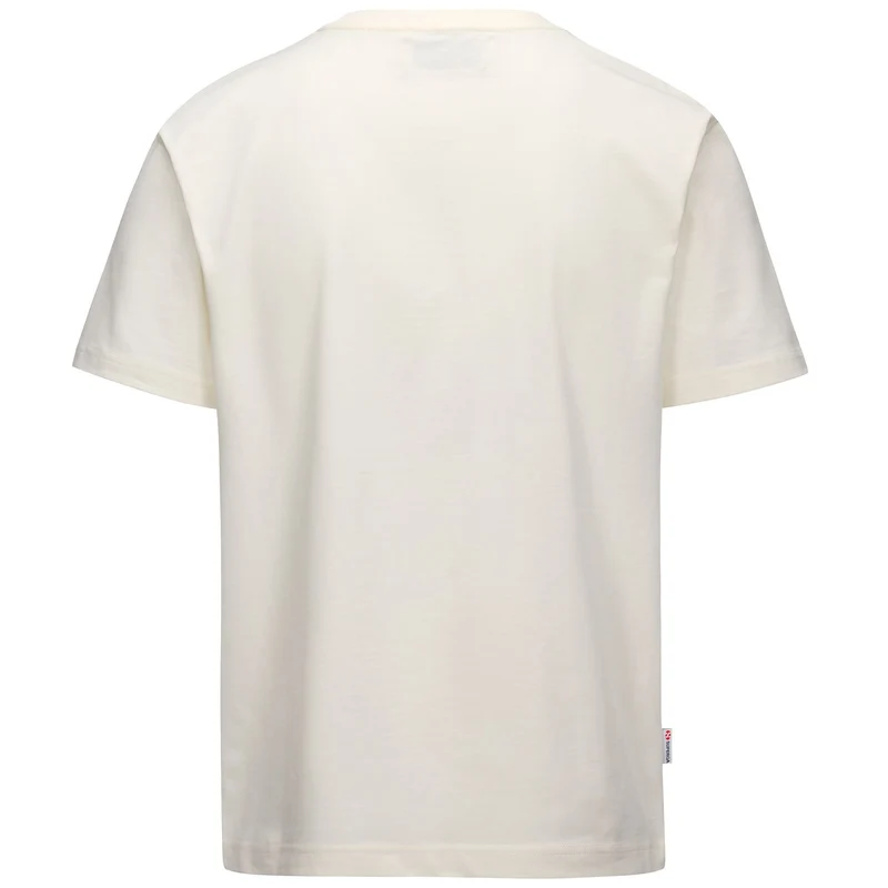 TENNIS CLUB T-SHIRT - T-Shirts & Top - T-Shirt - Unisex - White Avorio-Navy Tennis Club