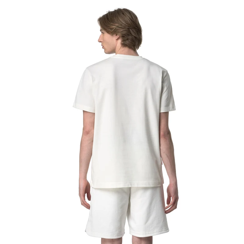 TENNIS CLUB T-SHIRT - T-Shirts & Top - T-Shirt - Unisex - White Avorio-Navy Tennis Club