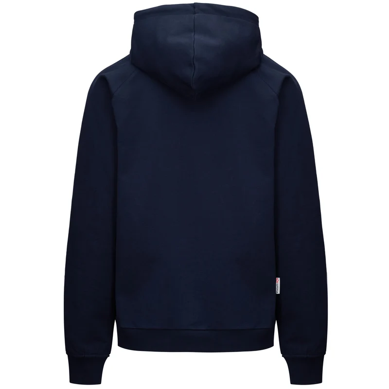 TENNIS CLUB HOODIE - Fleece - Hoodie - Unisex - Blue Navy-White Avorio Tennis Club