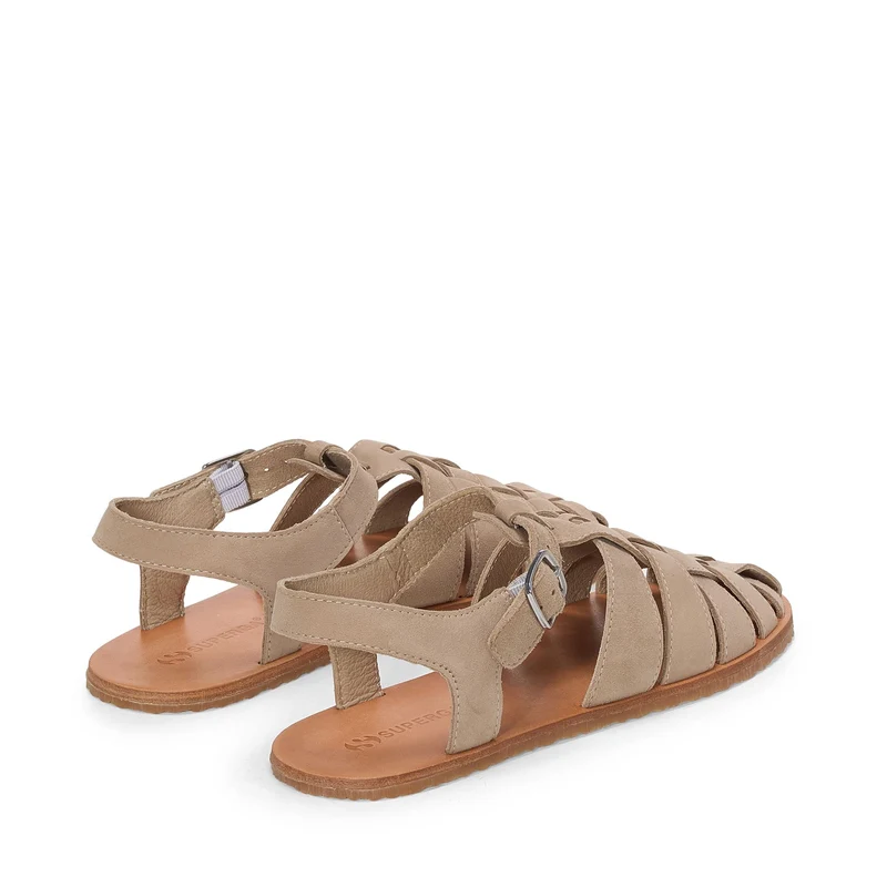 3019 FISHERMAN SANDAL SUEDE - Sandals - Sandal - Unisex - Beige Camel