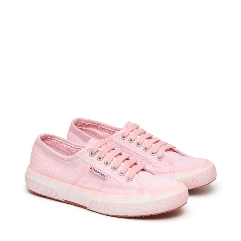 2750 COTTON DYED - Le Superga - Low Cut - Unisex - Pink Misty