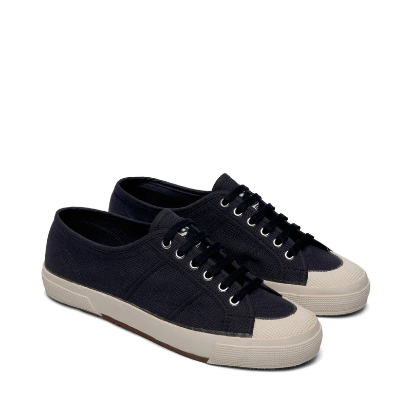 2390 MADE IN ITALY - Le Superga - Low Cut - Unisex - Blue Grey Dk-FAvorio