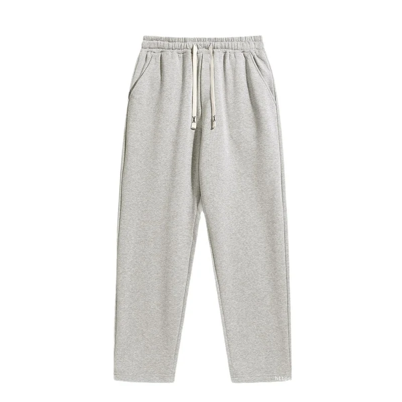 Herren Konisch zulaufende Fleece-Jogginghose mit elastischem Bund, Kordelzug & vorgeformten Knien Nord Taschen
