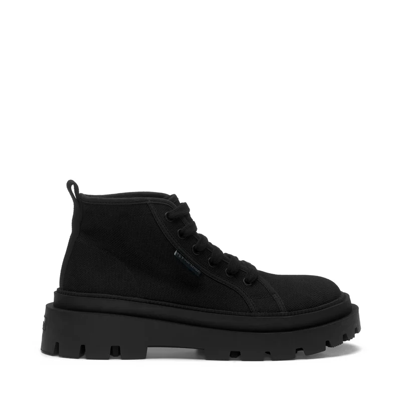 3052 ALPINA APEX MID - Ankle Boots - Laced - Woman - Total Black-Black