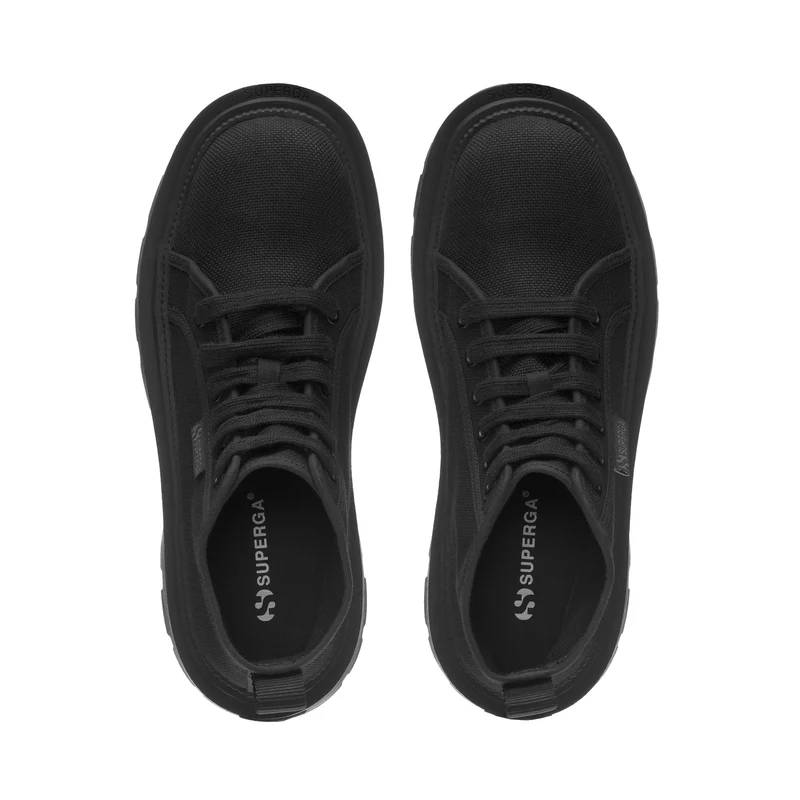 3052 ALPINA APEX MID - Ankle Boots - Laced - Woman - Total Black-Black