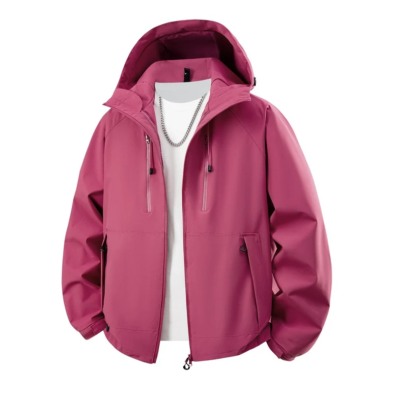 Herren Kapuzen-Softshelljacke mit wasserabweisender Membran, verstellbarer Kapuze & Utility‑Taschen Nord Taschen